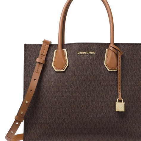 michael michael kors mercer large convertible tote|mercer leather convertible tote.